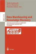 Data Warehousing and Knowledge Discovery