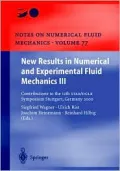 New Results in Numerical and Experimental Fluid Mechanics III: Contributions to the 12th STAB/DGLR Symposium Stuttgart, Germany 2000