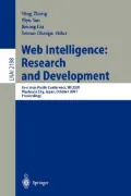 Web Intelligence - Research and Development: First Asia-Pacific Conference, WI 2001, Maebashi City, Japan, October, 2001 Proceedings
