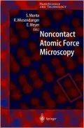 Noncontact Atomic Force Microscopy