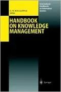 Handbook on Knowledge Management 1: Knowledge Matters, Vol. 1