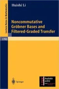 Noncommutative Gr bner Bases and Filtered-Graded Transfer