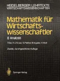 Mathematik F R Wirtschaftswissenschaftler