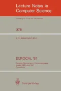 Eurocal '87