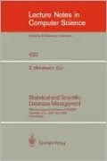 Statistical and Scientific Database Management