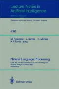 Natural Language Processing