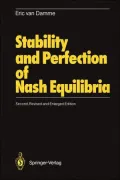 Stability and perfection of Nash equilibria