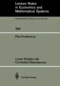 Linear Models with Correlated Disturbances