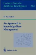 An Approach to Knowledge Base Management
