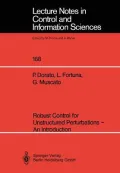 Robust Control for Unstructured Perturbations