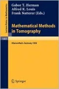Mathematical Methods in Tomography