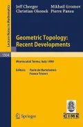 Geometric Topology