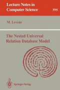 Nested Universal Relation Data Base Model