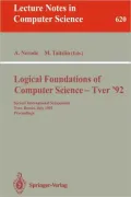 Logical Foundations of Computer Science - Tver '92, Vol. 2