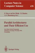 Parallel Architectures and Their Efficient Use