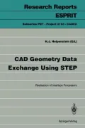 Cad Geometry Data Exchange Using Step Realisation of Interface Processors