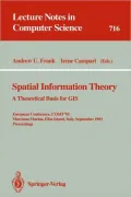 Spatial Information Theory