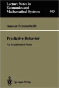 Predictive Behaviour: An Experimental Study