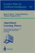 Algorithmic Learning Theory