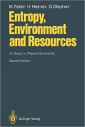 Entropy, Environment, and Resources