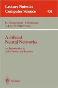 Artificial Neural Networks