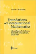 Foundations of Computational Mathematics Selected Papers of a Conference Held at Rio De Jane...
