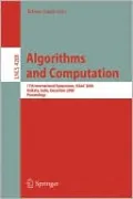 Algorithms and Computation, Vol. 117