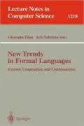 New Trends in Formal Languages, Vol. 121