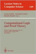 Computational Logic and Proof Theory, Vol. 128