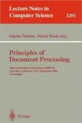 Principles of Document Processing : 3rd International Workshop, PODP '96, Palo Alto, California, U. S. A., September 23, 1996. Selected Papers