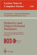 Deductive and Object-Oriented Databases, Vol. 134