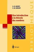 Introduction a la Tha(c)Orie Des Nombres