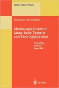 Microscopic Quantum Many-Body Theories And Their Applications, Vol. 510