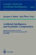 Artificial Intelligence and Symbolic Computation, Vol. 147