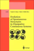 Evolution of Spontaneous Structures in Dissipative Continuous Systems