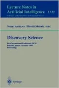 Discovery Science, Vol. 153