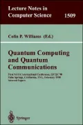 Quantum Computing And Quantum Communications