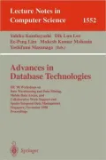Advances in Database Technologies