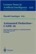 Automated Deduction - CADE-16