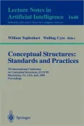 Conceptual Structures: Standards and Practices