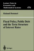 Fiscal Policy, Public Debt And The Term Structure Of Interest Rates
