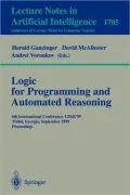 Logic Programming and Automated Reasoning