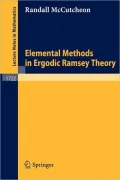 Elemental Methods in Ergodic Ramsey Theory