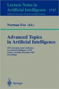 Advanced Topics in Artificial Intelligence