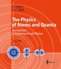 The physics of atoms and quanta