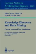 Knowledge Discovery and Data Mining. Current Issues and New Applications