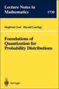 Foundations of Quantization for Probability Distributions