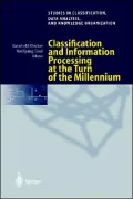 Classification and Information Processing at the Turn of the Millennium: Proceedings of the 23rd Annual Confcerence of the Gesellschaft f r Klassifikation e.V., University of Bielefeld, March 10-12, 1999