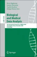 Biological and Medical Data Analysis: 7th International Symposium, ISBMDA 2006 Thessaloniki, Greece, December 7-8, 2006: Proceedings