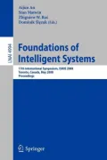 Foundations of Intelligent Systems: 17th International Symposium, Ismis 2008 Toronto, Canada, May 20-23, 2008 Proceedings